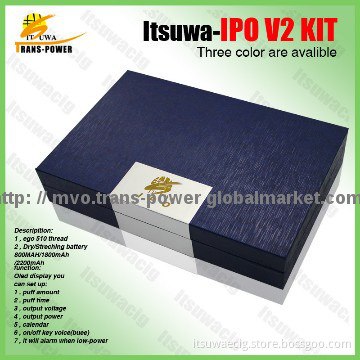 itsuwa electronic cigarette with multi-funtion IPO V2 kit